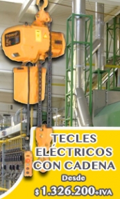 Tecle Eléctricos Fijos Con Cadena - EL TECLE .CL SAMO.CL