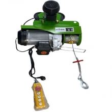 TECLE CON CARRO ELECTRICO 400/800 KG 20 MTS 220V